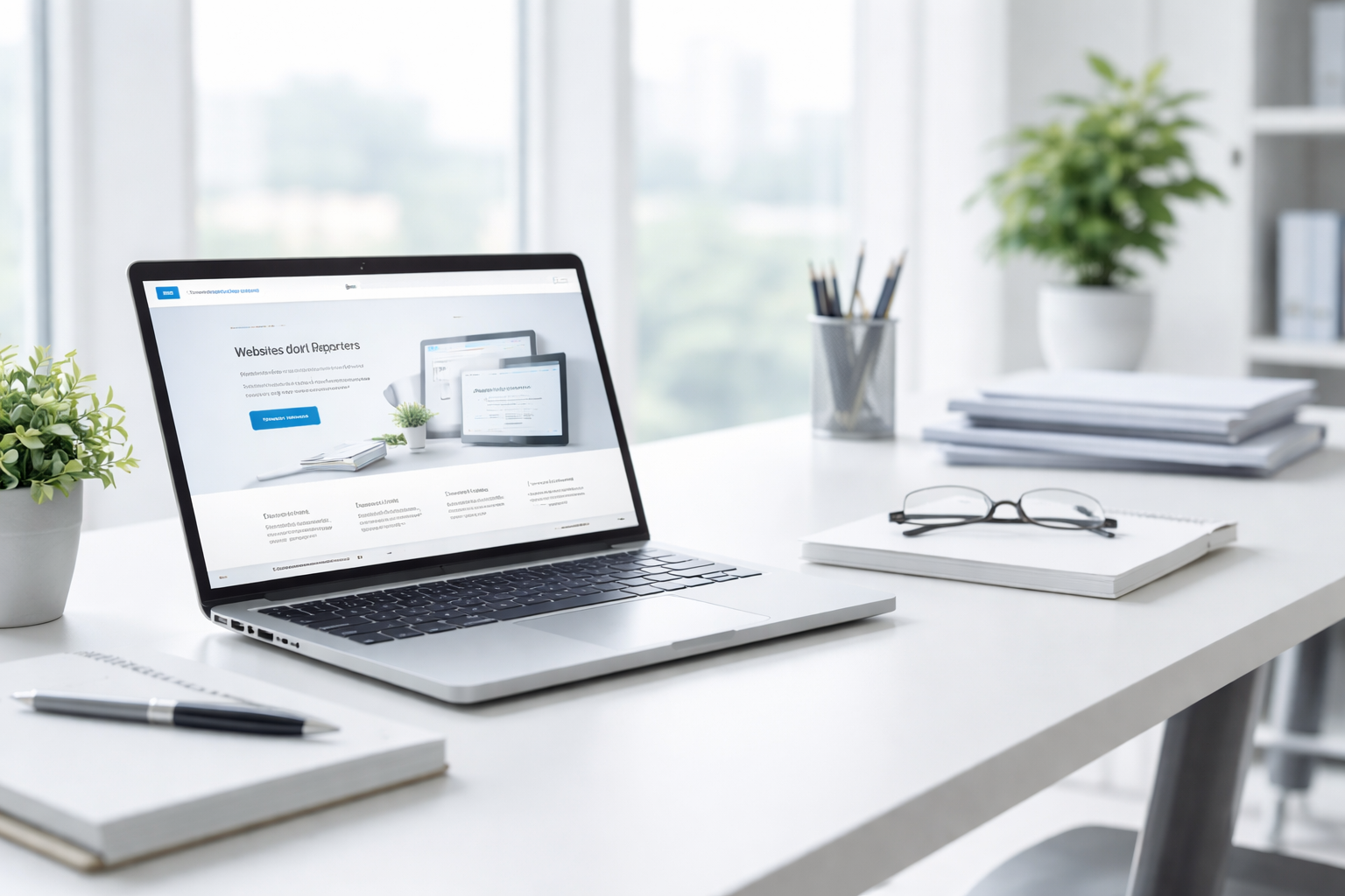 Court Reporter Website Design